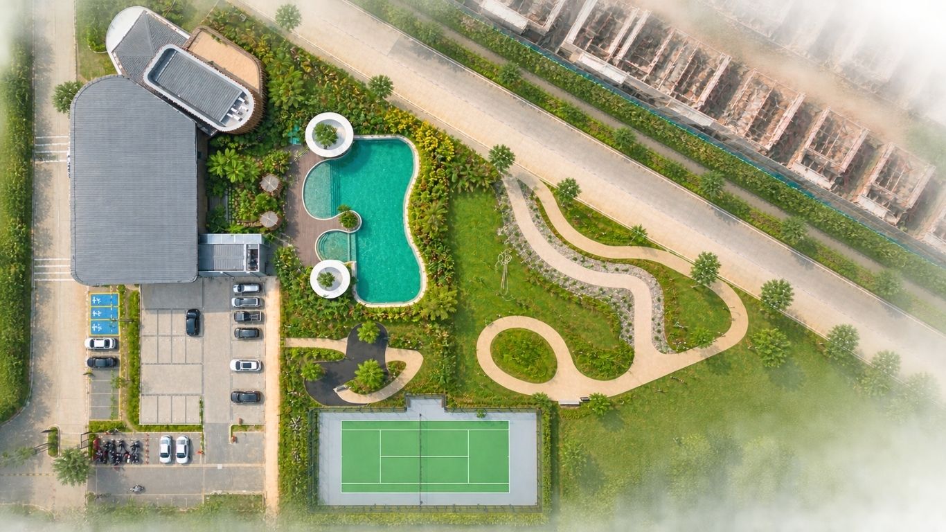 The Forestine Perumahan dengan Clubhouse dan Lapangan Tenis di Jakarta Barat